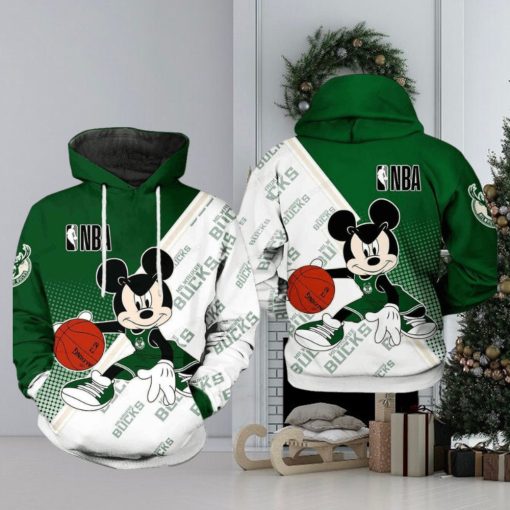 Milwaukee Bucks Nba Awesome 3D Hoodie