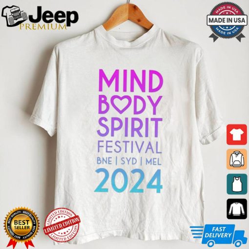 Mind Body Spirit Festival Two Sided Standard Event T shirt