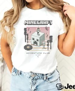 Minecraft 15th Anniversary Vintage Summer Band Adventure Club Est 2009 T shirt