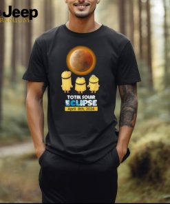 Minion April 8 2024 Total Solar Eclipse T Shirt