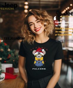 Minion Mouse Spreads Christmas Joy With Falcons Shirt