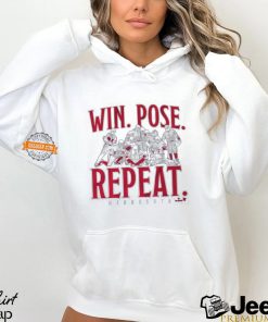 Minnesota Baseball Win. Pose. Repeat. shirt