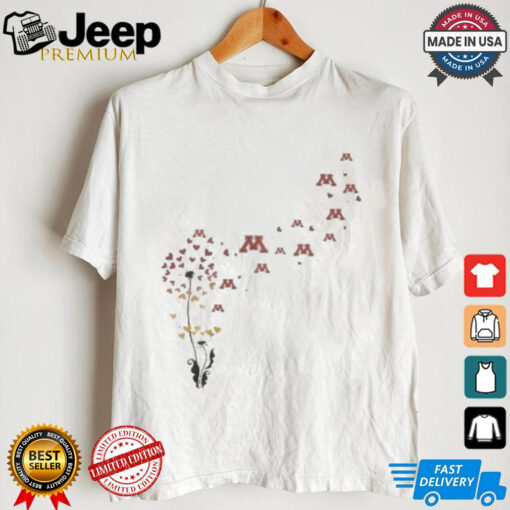 Minnesota Golden Gophers Floral Dandelion Shirt