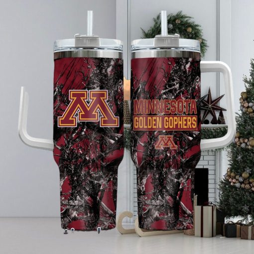 Minnesota Golden Gophers Realtree Hunting 40oz Tumbler