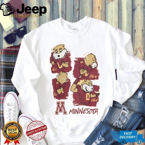 Minnesota Golden Gophers Unisex Hyper Local Spinning Storyboard T Shirt