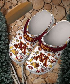 Minnesota Golden Gophers University Minnesota Crocs Clog Shoes