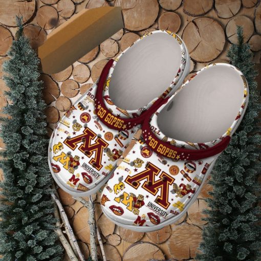 Minnesota Golden Gophers University Minnesota Crocs Clog Shoes