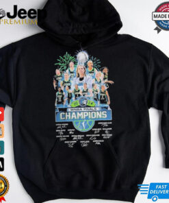 Minnesota Lynx 2024 WNBA Finals Champions Signatures Shirt