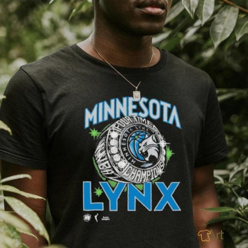 Minnesota Lynx Four Time WNBA Commissioner’s Cup Champions Ring T shirt