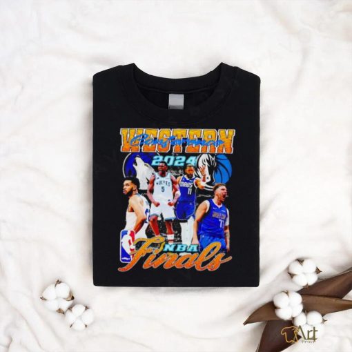 Minnesota Timberwolves vs Dallas Mavericks Western Conference NBA Finals 2024 shirt