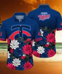 Minnesota Twins MLB Flower Hawaii Shirt And Tshirt For Fans