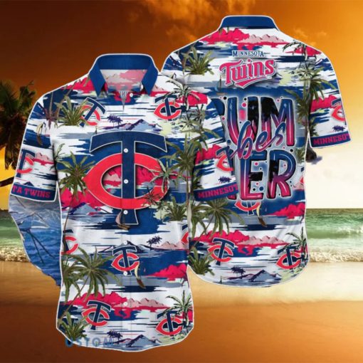 Minnesota Twins MLB Flower Hawaiian Shirt Best Gift For Men And Women