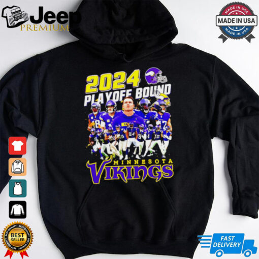 Minnesota Vikings 2024 Playoff Clinched Skol Vikings shirt