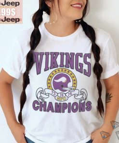 Minnesota Vikings 3 Time NFC Champions shirt