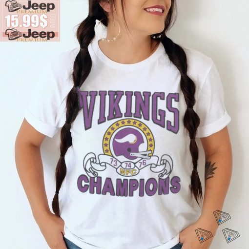 Minnesota Vikings 3 Time NFC Champions shirt