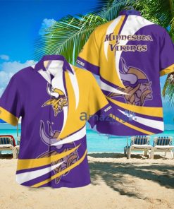 Minnesota Vikings Classic Fashion Button Up Hawaiian Shirt