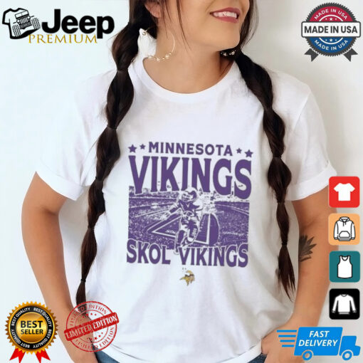 Minnesota Vikings Gameday Skol Vikings Vintage Stadium Shirt