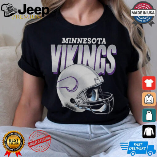 Minnesota Vikings Gradient Helmet shirt