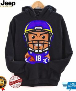 Minnesota Vikings Justin Jefferson Chibi Football shirt