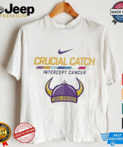 Minnesota Vikings NFL Crucial Catch Intercept Cancer Skol Vikings 2024 T shirt