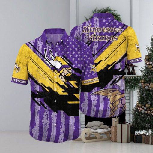 Minnesota Vikings NFL Football Hawaiian Shirt For Fans Men And Women Gift Aloha Beach