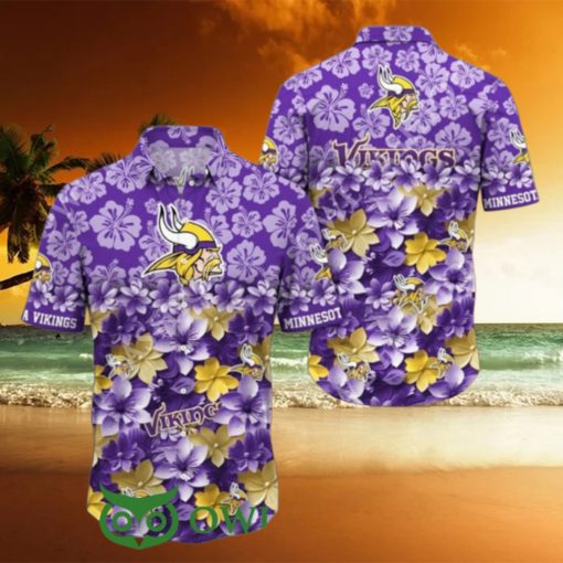 Minnesota Vikings NFL Football Hawaiian Shirt Trending Summer