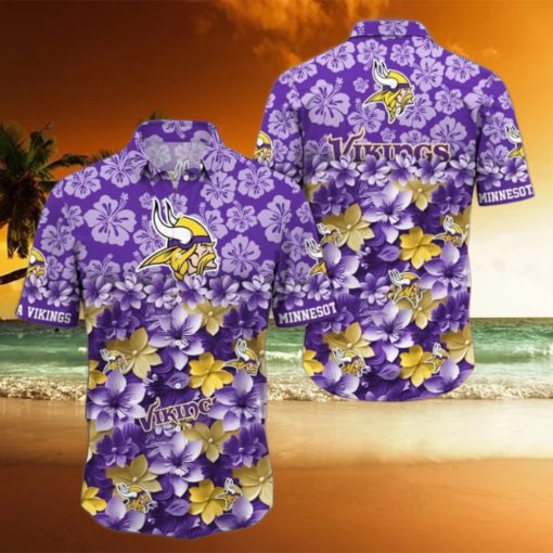 Minnesota Vikings NFL Hawaiian Shirt Trending Summer