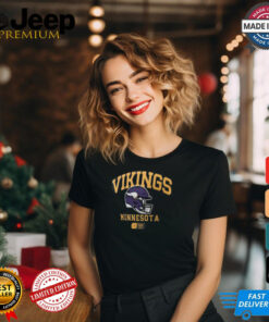 Minnesota Vikings Nike Anthracite Helmet Essential T Shirt