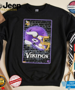 Minnesota Vikings Official NFL Football Team Helmet shirt