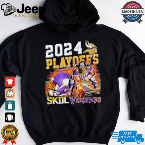 Minnesota Vikings Playoffs Skol Vikings 2024 Shirt