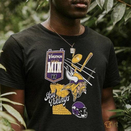 Minnesota Vikings Split Zone Shirt