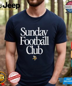 Minnesota Vikings Sunday Football Club Heavyweight T Shirt