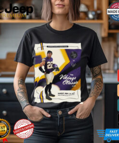 Minnesota Vikings Vs. Houston Texans The Vikings Classic Game Sunday Sep 22 2024 Poster t shirt