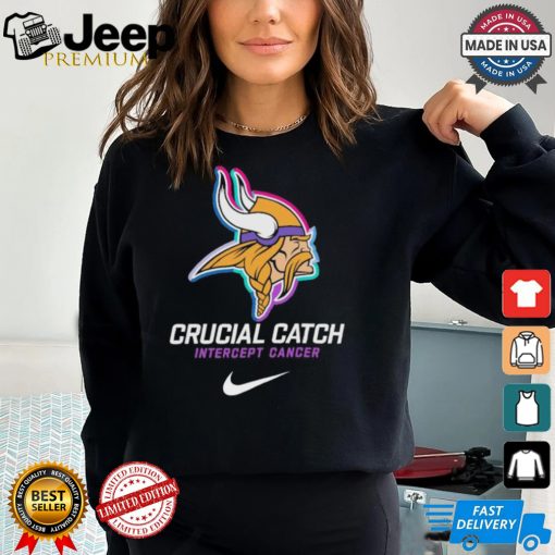 Minnesota Vikings X Nike 2024 NFL Crucial Catch Shirt