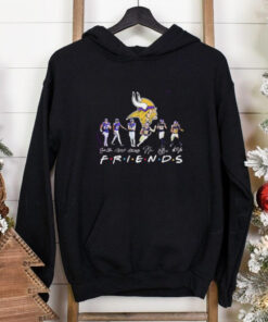 Minnesota Vikings ace pose Friends signatures shirt