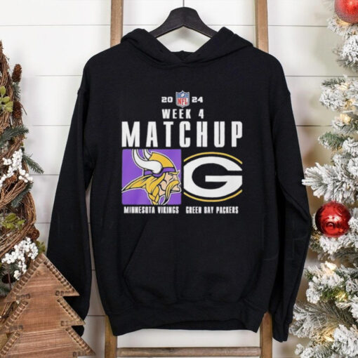 Minnesota Vikings vs Green Bay Packers NFL Week 4 Matchup 2024 shirt