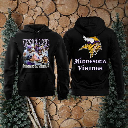 Minnesota Vikings x Van Ginkel 2024 Hoodie Set1