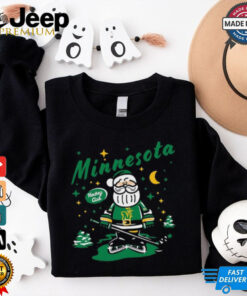 Minnesota Wild Santa Claus Christmas 2024 shirt