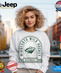 Minnesota Wild Uphill Stained Glass T Shirt