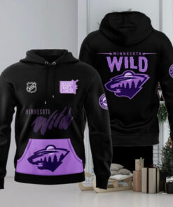 Minnesota Wild x Hockey Fights Cancer 2024 Hoodie