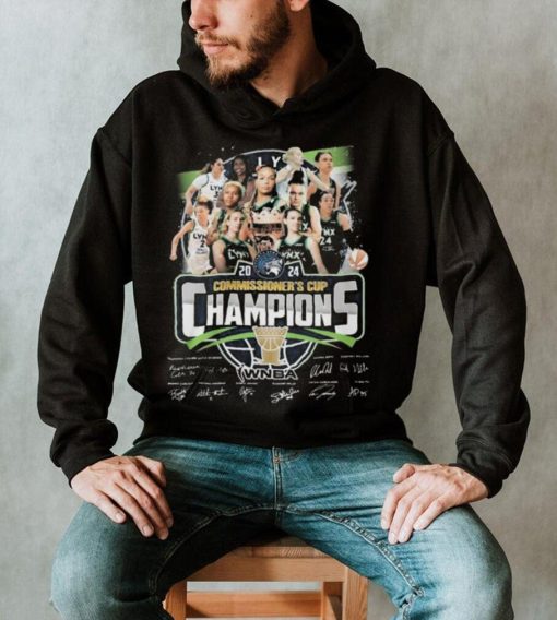Minnesota lynx commissioner’s cup champions 2024 fan celebration fan shirt