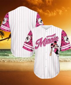 Minnie Cartoon Movie Baseball Jersey Shirt