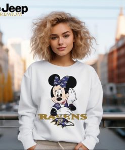 Minnie Mouse Baltimore Ravens Football 2024 shirt