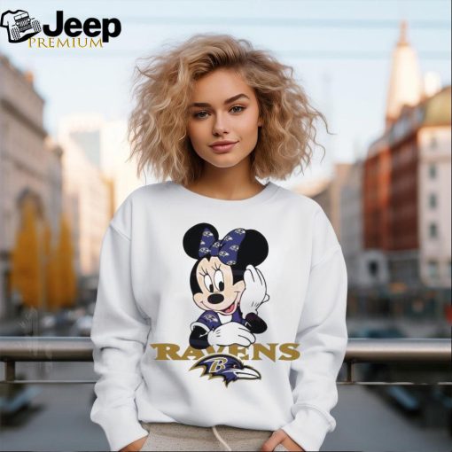 Minnie Mouse Baltimore Ravens Football 2024 shirt