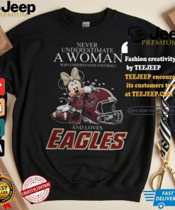 Minnie Mouse x Boston College Eagles Never Underestimate A Woman Who Understands Football shirt