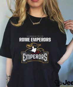 Minor League Baseball Introducing The New Rome Emperors Rome Emperors Mxiii T Shirt