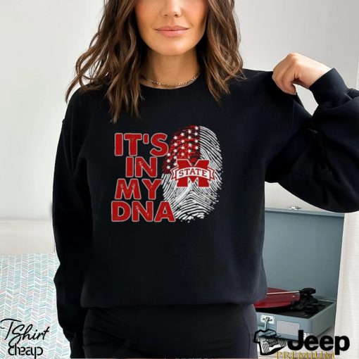 Mississippi State Bulldogs It’s In My DNA Fingerprint shirt