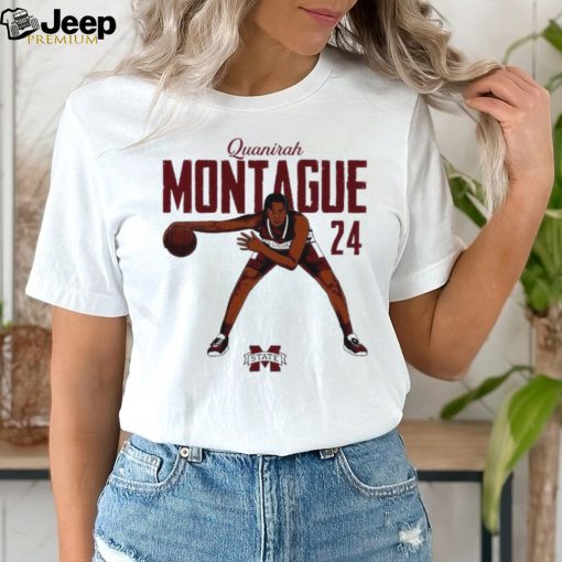 Mississippi State Bulldogs Quanirah Montague 24 shirt