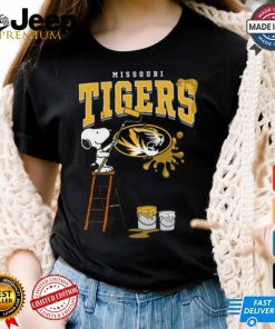 Missouri Tigers Snoopy Painting Shirt