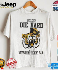 Missouri Tigers football I am a die hard Missouri Tigers fan shirt